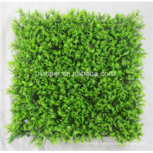 50*50cm artificial grass mat with fern for vertical garden